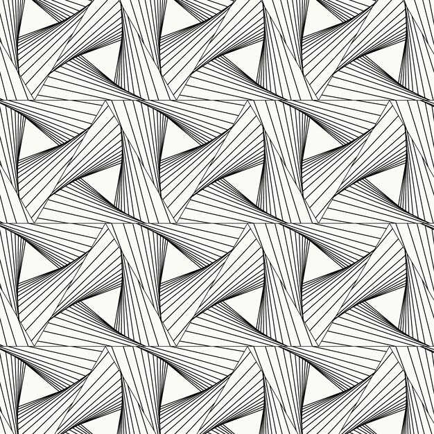 Linear flat abstract lines pattern