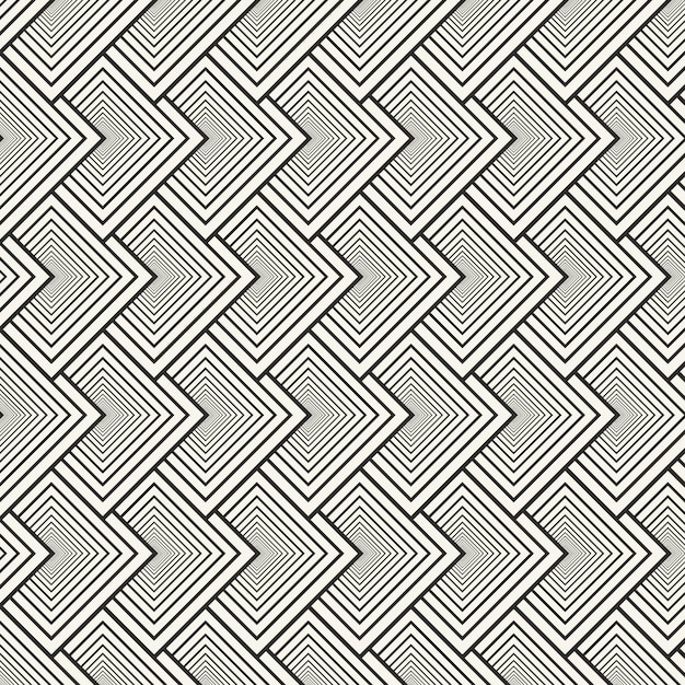 Linear flat design abstract lines pattern