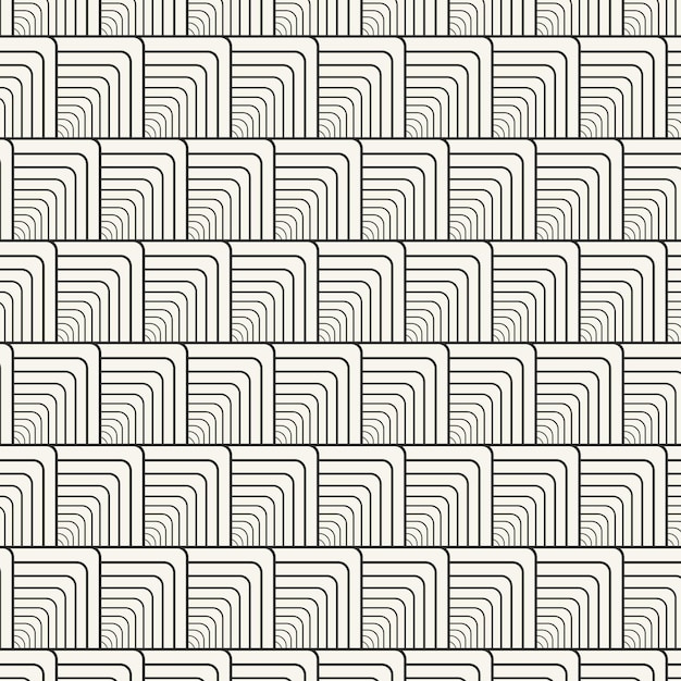 Free Vector linear flat design abstract lines pattern