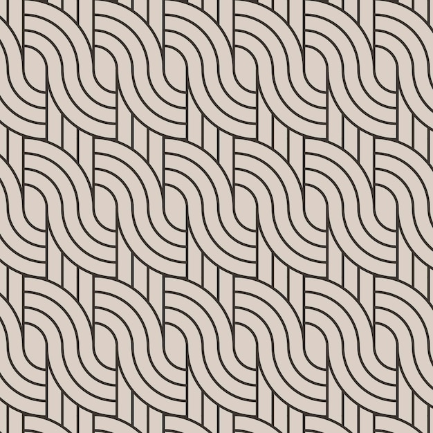 Free vector linear flat design abstract lines pattern