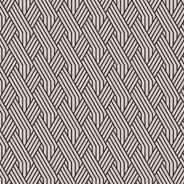 Free vector linear flat design abstract lines pattern