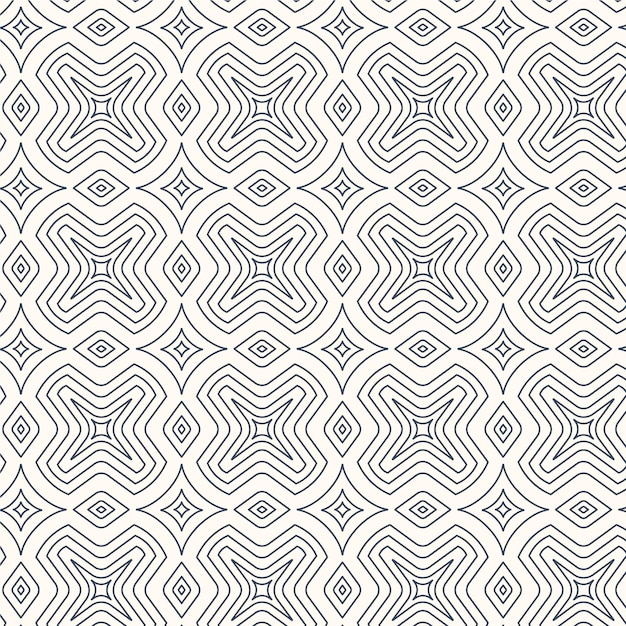 Linear flat design abstract lines pattern