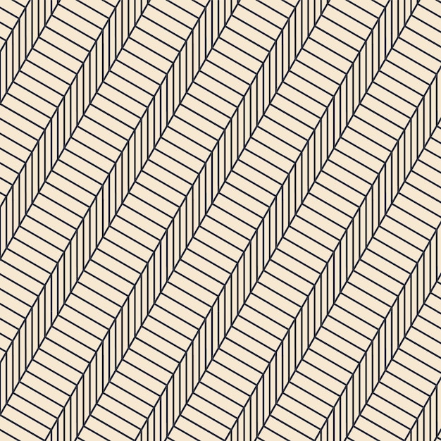 Linear flat design abstract lines pattern