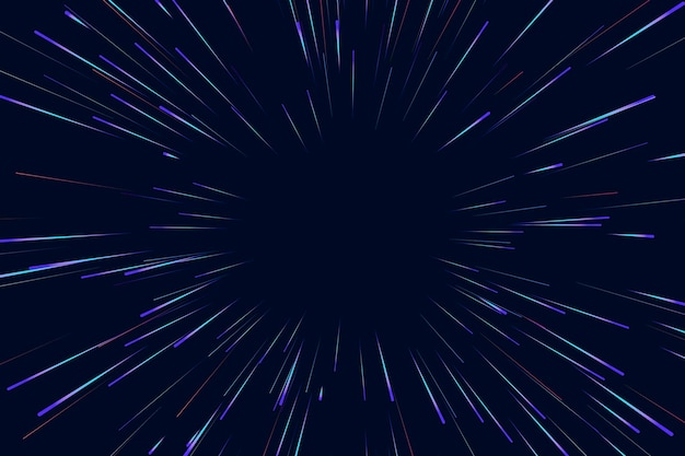 Free Vector lines of speed lights background