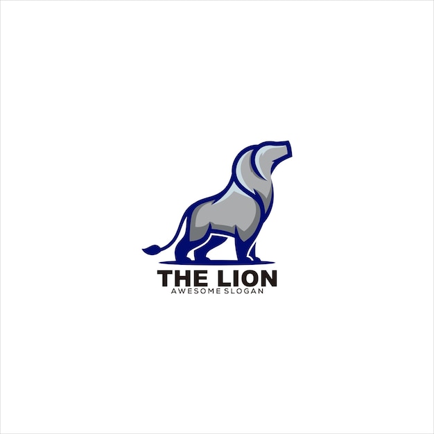 Free Vector lion logo vector mascot