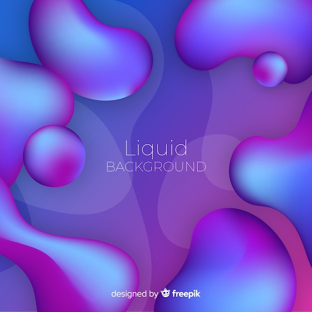 Free Vector liquid background