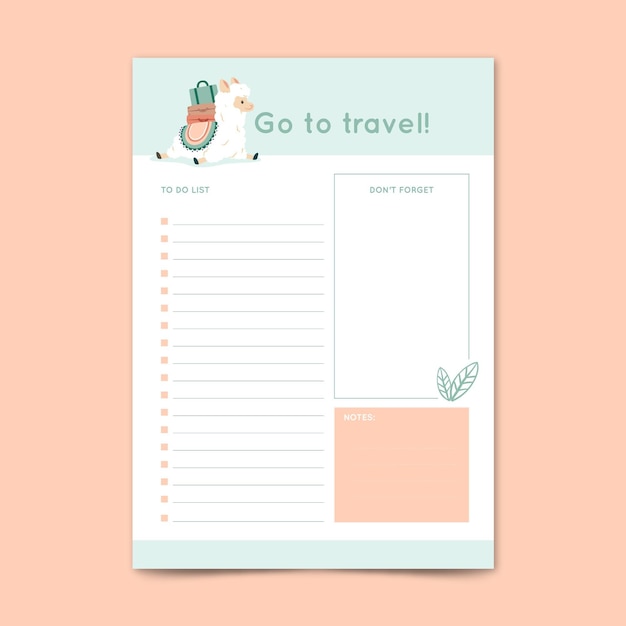 To do list template