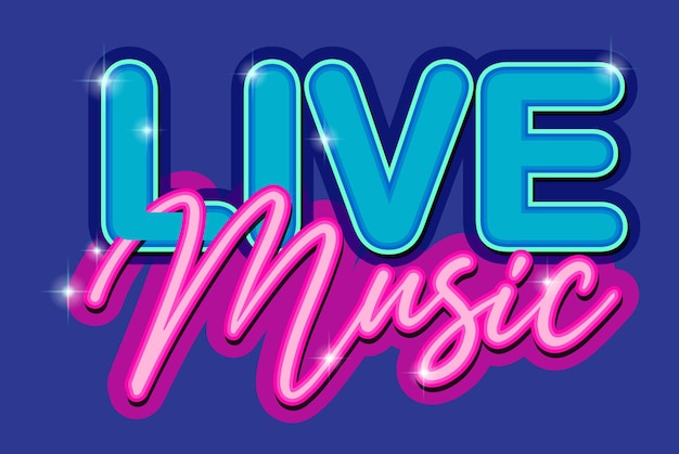 Live Music Banner Design