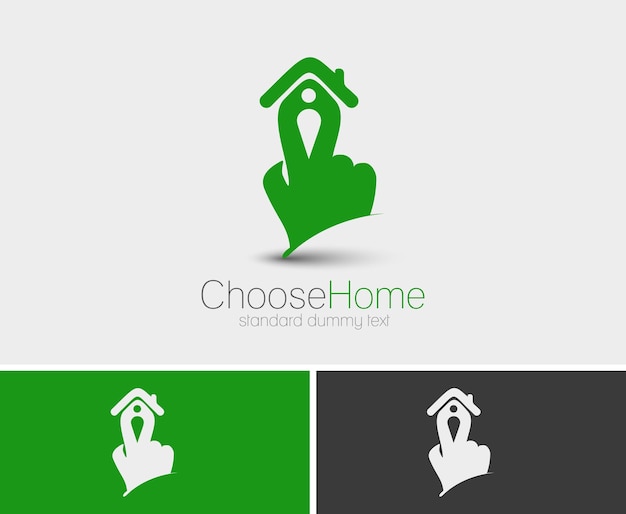 Logo of Home Security, isolated Vector Design