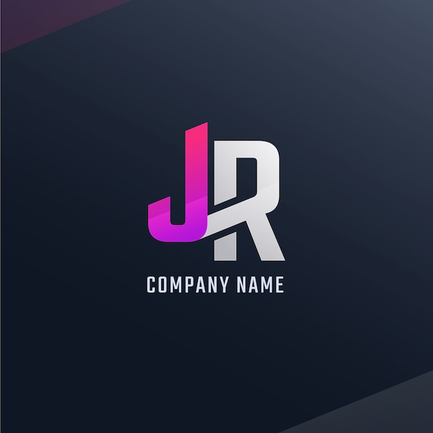 Free vector logo monogram design