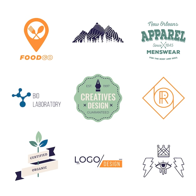 Logo template collection