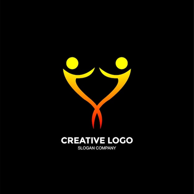 A logo that says creative logo.