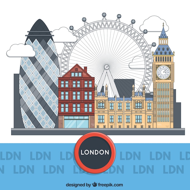 Free Vector london buildings