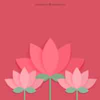 Free vector lotus flower