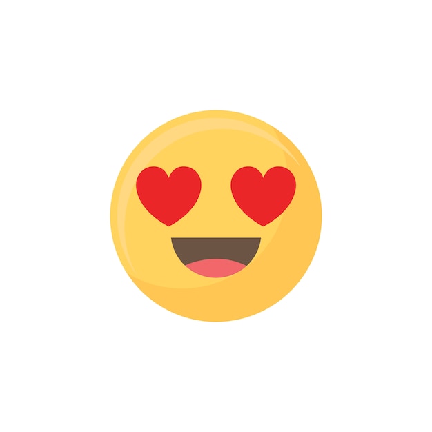 Free Vector love emoji 