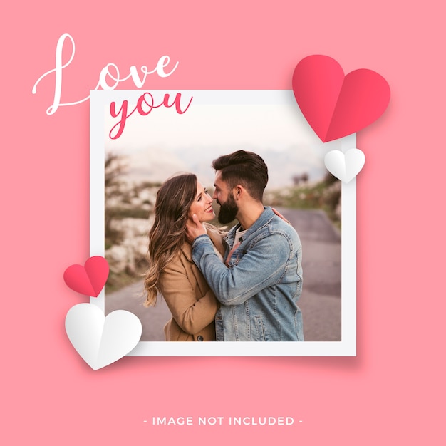 Love Frame for Valentine's Day