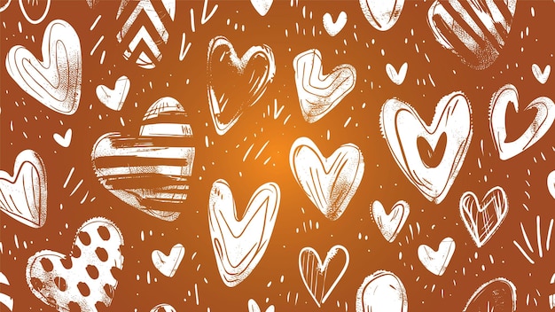 Free Vector love ink symbol wallpaper