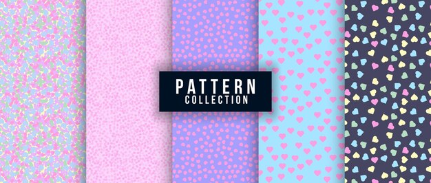 Love seamless pattern