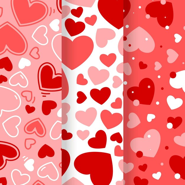 Lovely collection of patterns with hearts