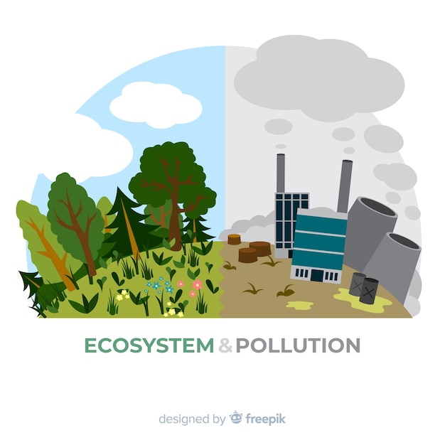 Lovely ecosystem background