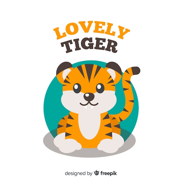 Lovely tiger