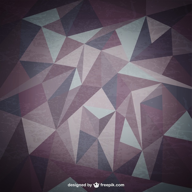 Low poly triangle background