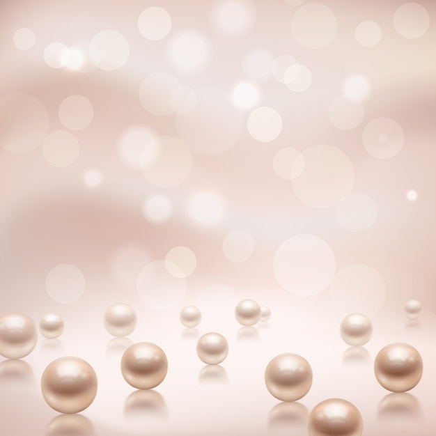 Free Vector luxury beautiful shining jewellery background