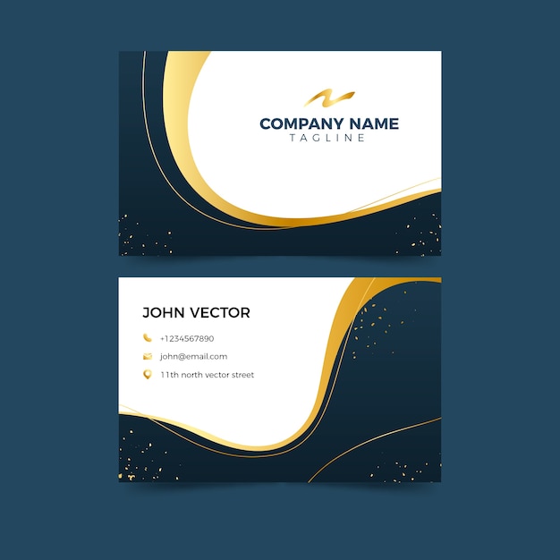 Luxury business card template