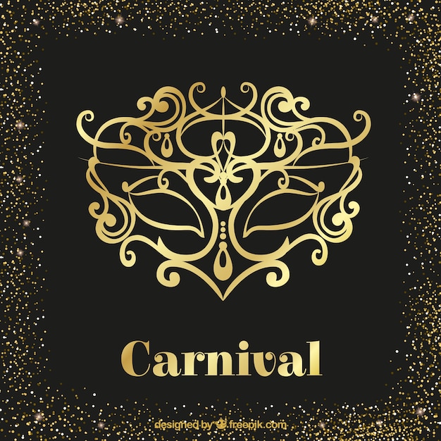 Free Vector luxury carnival background