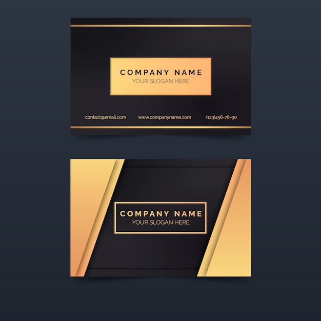 Luxury design for business card