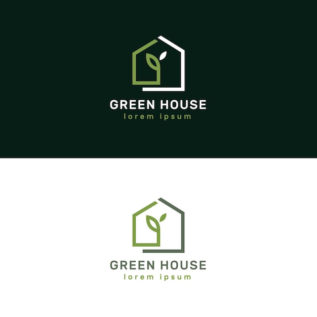 Free Vector luxury and elegant real estate logotypes