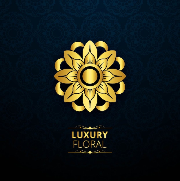 Luxury floral background