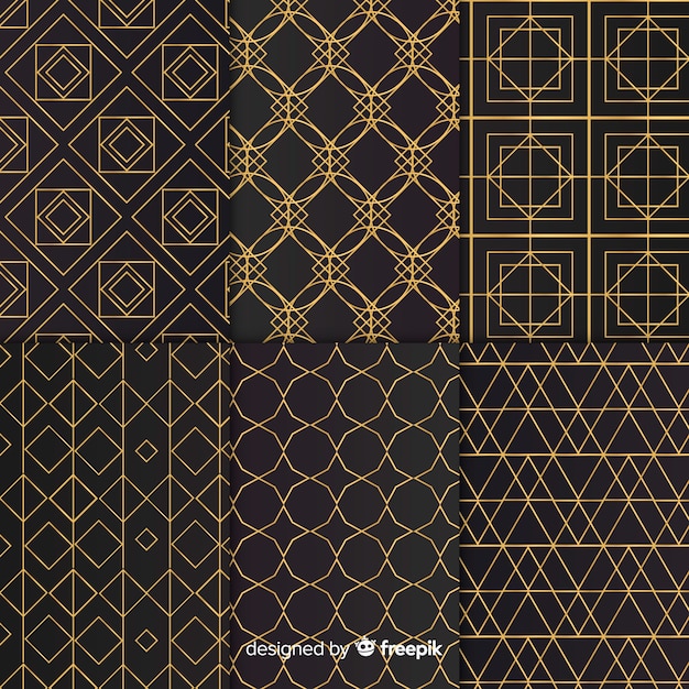 Luxury geometric pattern collection