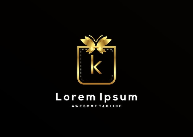 Luxury Letter K logo design collection