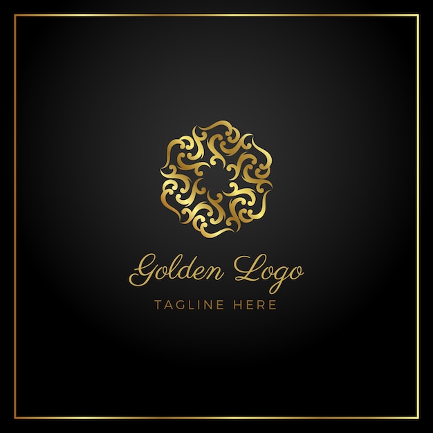 Free Vector luxury logo design template