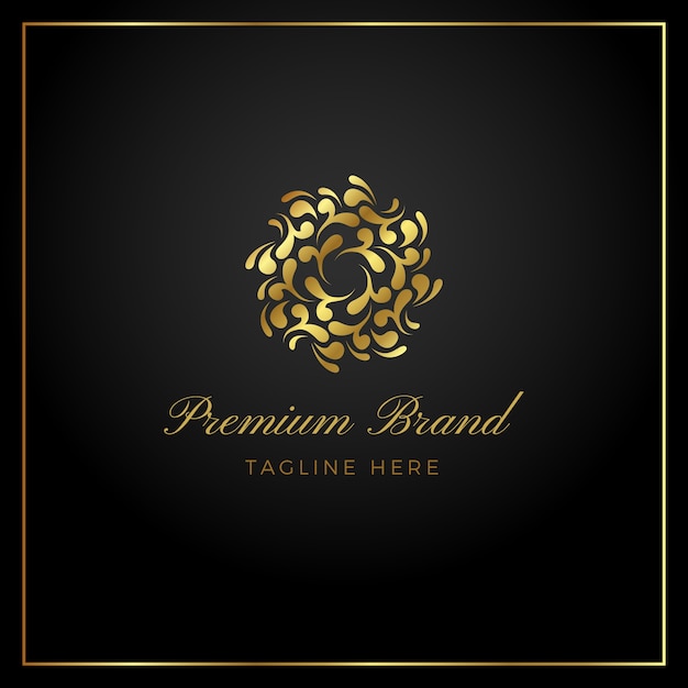 Free vector luxury logo design template