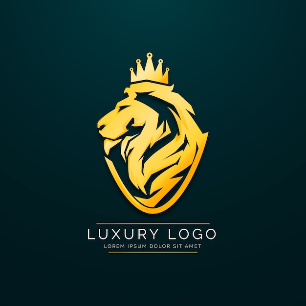 Free Vector luxury logo design template