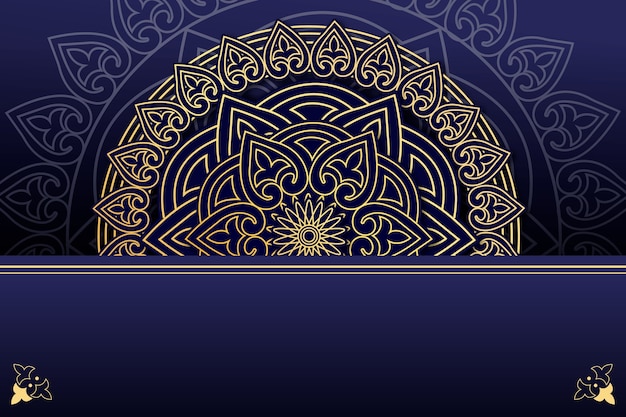 Luxury mandala background design