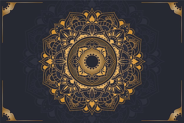 Luxury mandala background