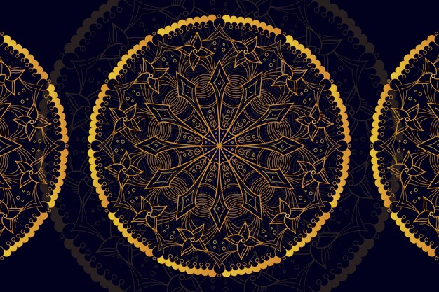 Luxury mandala background