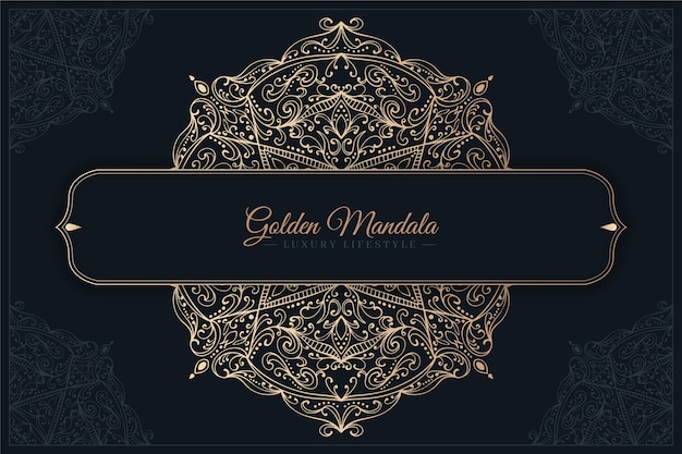 Luxury mandala background