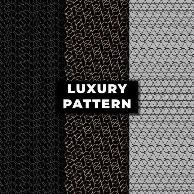 Luxury Monogram Seamless Pattern