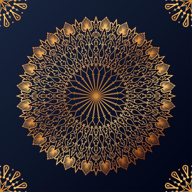 Luxury ornamental mandala design background