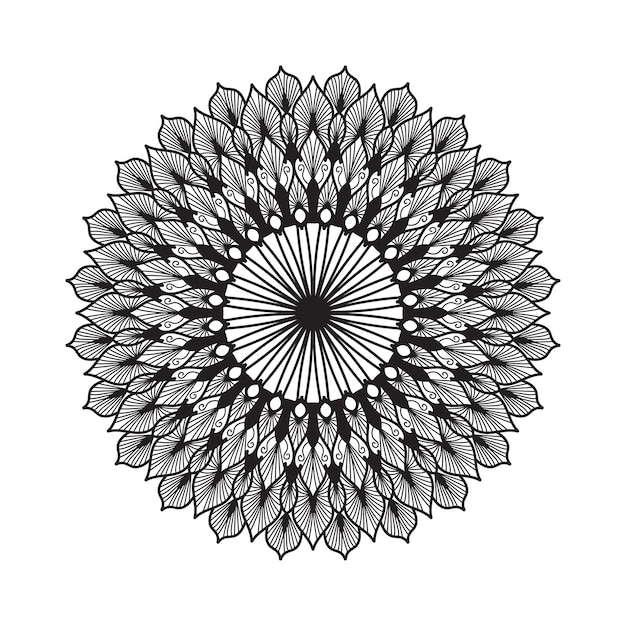 Luxury ornamental mandala design background