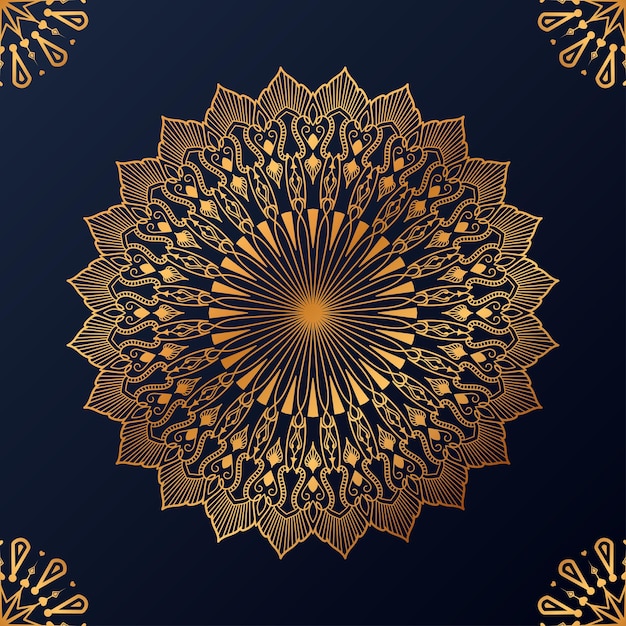 Luxury ornamental mandala design background