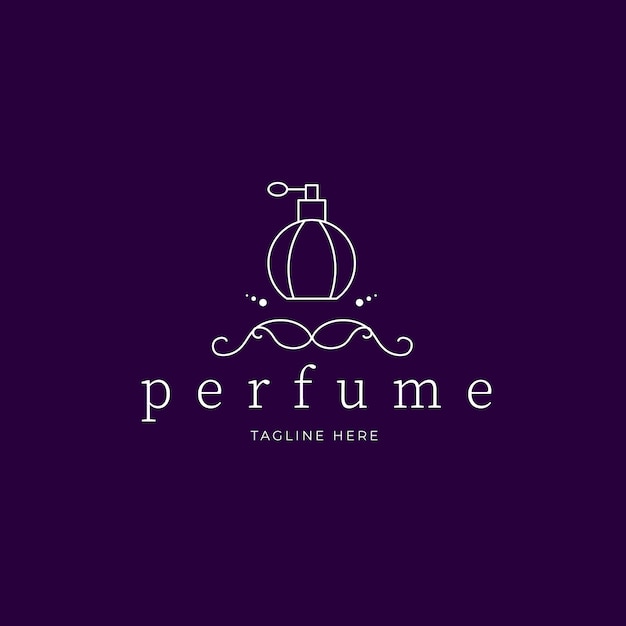 Luxury perfume logo