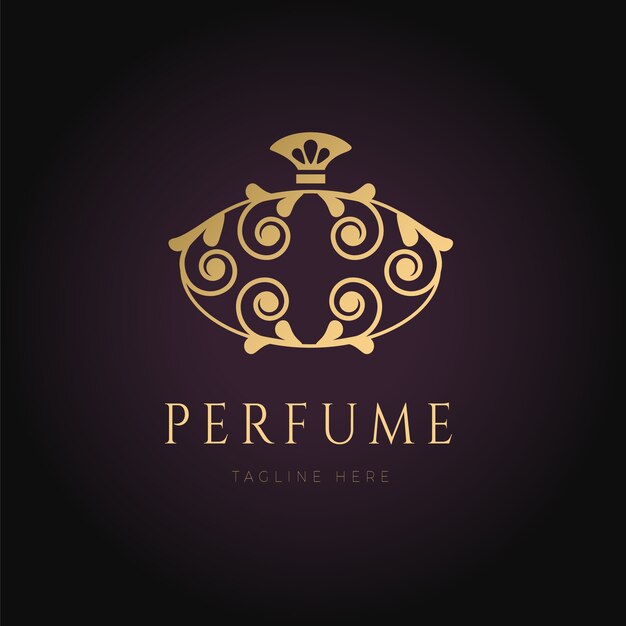 Luxury perfume logo