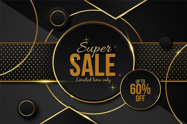 Luxury sale background