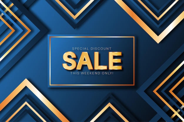 Luxury sale background