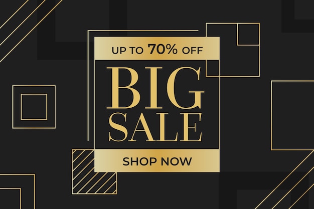 Luxury sale background